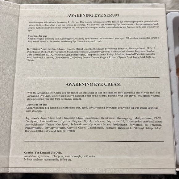 Mica Beauty Cosmetics Awakening Eye Box Set *NEW IN BOX* $89.00 - Picture 3 of 5